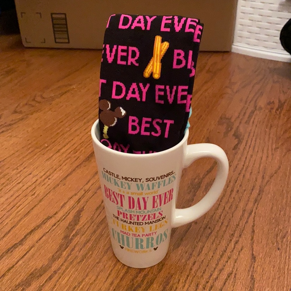 Disney best day ever mug and socks bundle!